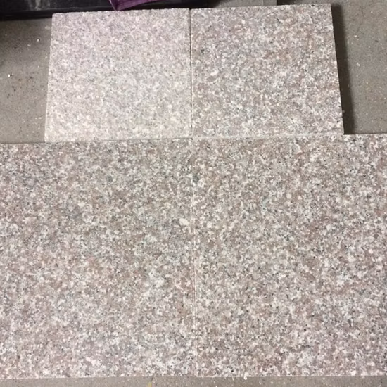 Pedra natural de basalto/granito com cinza/preto/vermelho/amarelo/rosa G602/G654/G603/G682/G684/G664/G636/G633 para pavimentação, bancada, azulejos, meios-fios, degraus, coping/paralelepípedos